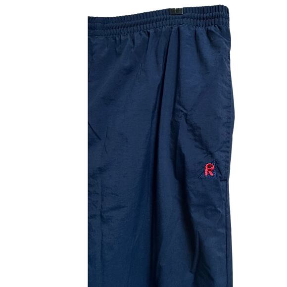Vintage Riddell Blue Nylon Windbreaker Pants - Men's Size Medium - Picture 3 of 5